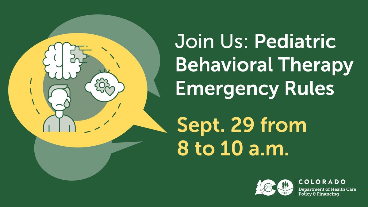 Colorado HCPF tweet media