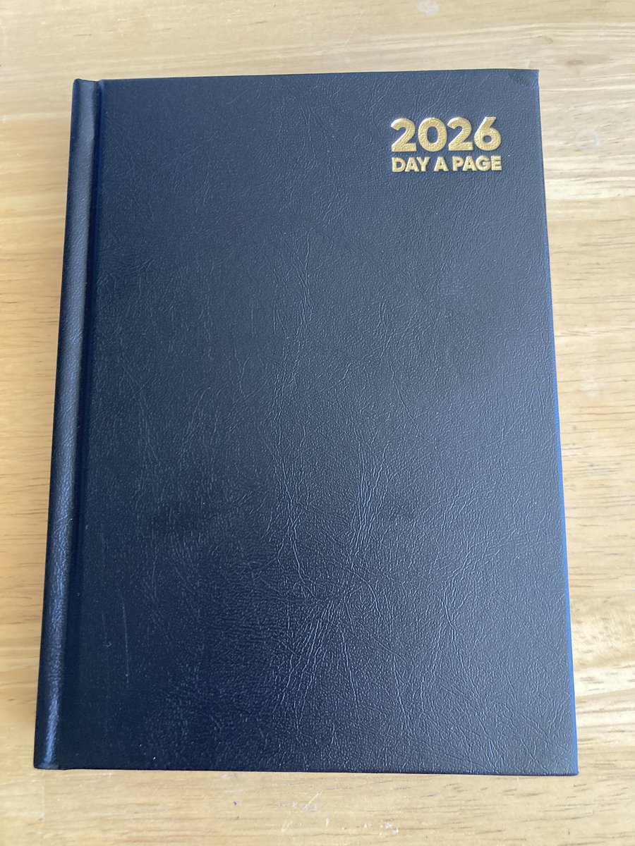 Look, there it is already. Lots of lovely blank pages waiting to be filled with <a href="/_Songdog/">Songdog (& Lyndon Morgans)</a> shows in 2026, so come on promoters. Don’t be shy!