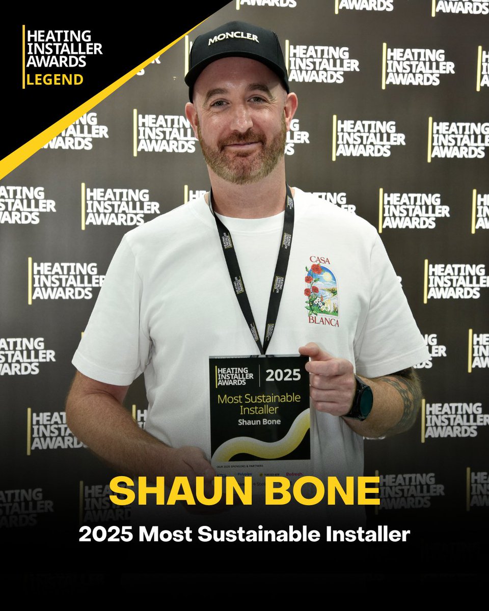 Legend: Shaun Bone | HIA 2025 Most Sustainable Installer

His 1900s farmhouse project 🔧 heat pump + underfloor heating reduced energy bills + bagged 2 awards 🏆🏆

🔥 Think you’ve got what it takes? HIA 2026 entries are now OPEN – enter today!

#HeatingInstallerAwards #HIA2026