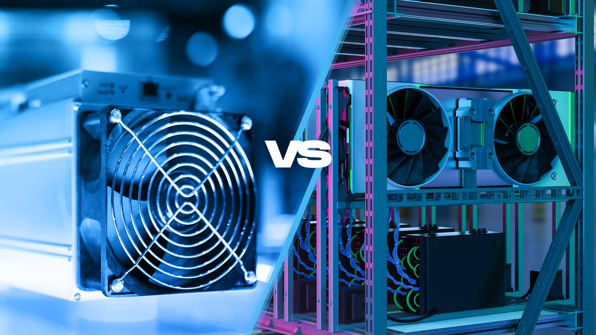 ez_blockchain's tweet image. ⚡️ New on EZ Blog:
Choosing Between ASIC and GPU Mining in 2025: What’s the Best Option?

Read more: hubs.la/Q03KR8vz0

#cryptomining #asicminer #blockchain #gpu