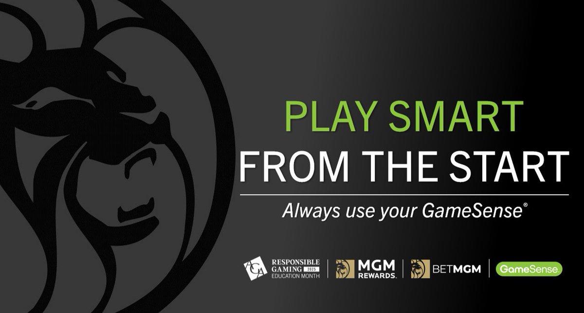 MGMNatlHarbor's tweet photo. MGM Resorts is committed to promoting safe and fun gaming experiences for all guests. Learn more at https://t.co/YDoi54Db36 

#HaveAGamePlan #RGEM2025 https://t.co/qIDOETC6aL
