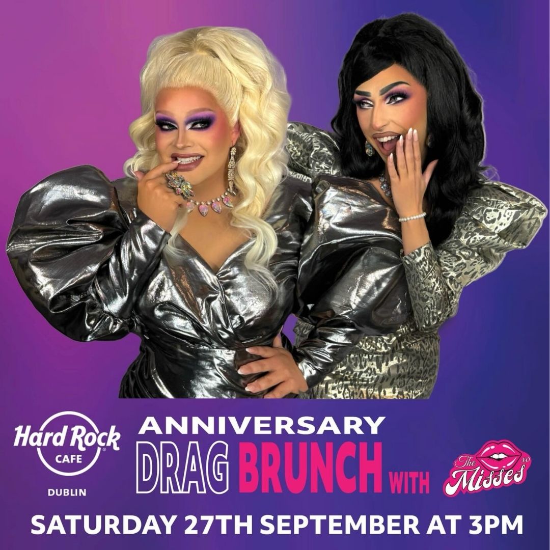 It's The Misses Anniversary Drag Brunch! Your ticket includes 2 premium cocktails, 1 gorgeous brunch dish, and a show to remember. Psst... use code GCN10 for 10% off! Tickets 👉 buff.ly/b5YJa67 <a href="/MissTakenDublin/">Miss Taken 🎀💬</a> <a href="/MissRootsDublin/">Miss Roots</a>