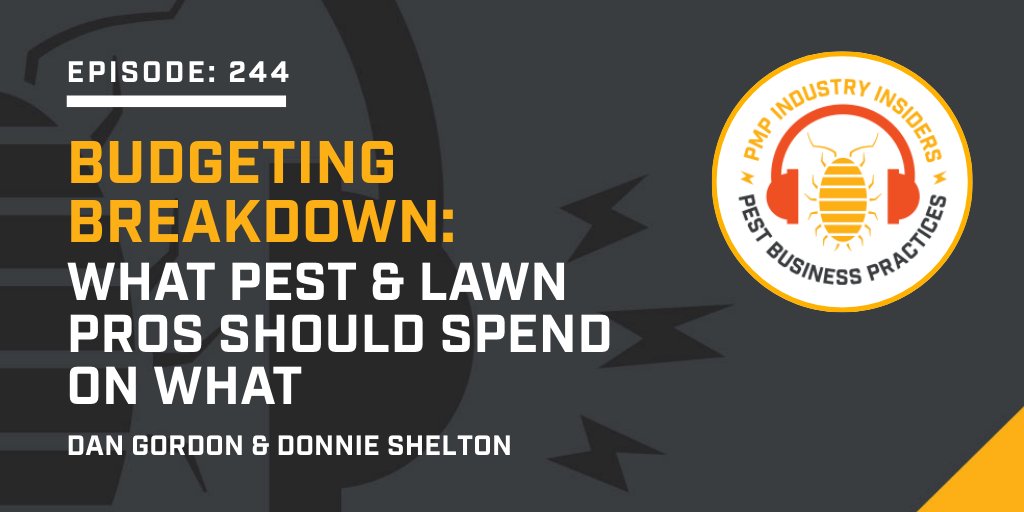 Where should pest &amp; lawn pros spend 💵 to drive growth?

This week on #PMPIndustryInsiders, Dan &amp; Donnie share a budgeting breakdown — from getting started to the KPIs that matter most.

🎧 Listen: hubs.la/Q03JytHW0

#PestControl #LawnCare #Budgeting #BusinessFinance