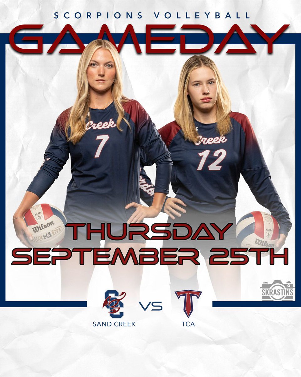 Go Scorpions!
#volleyball @sandcreek_volleyball @sc_athleticsd49 @sandcreekhighschool