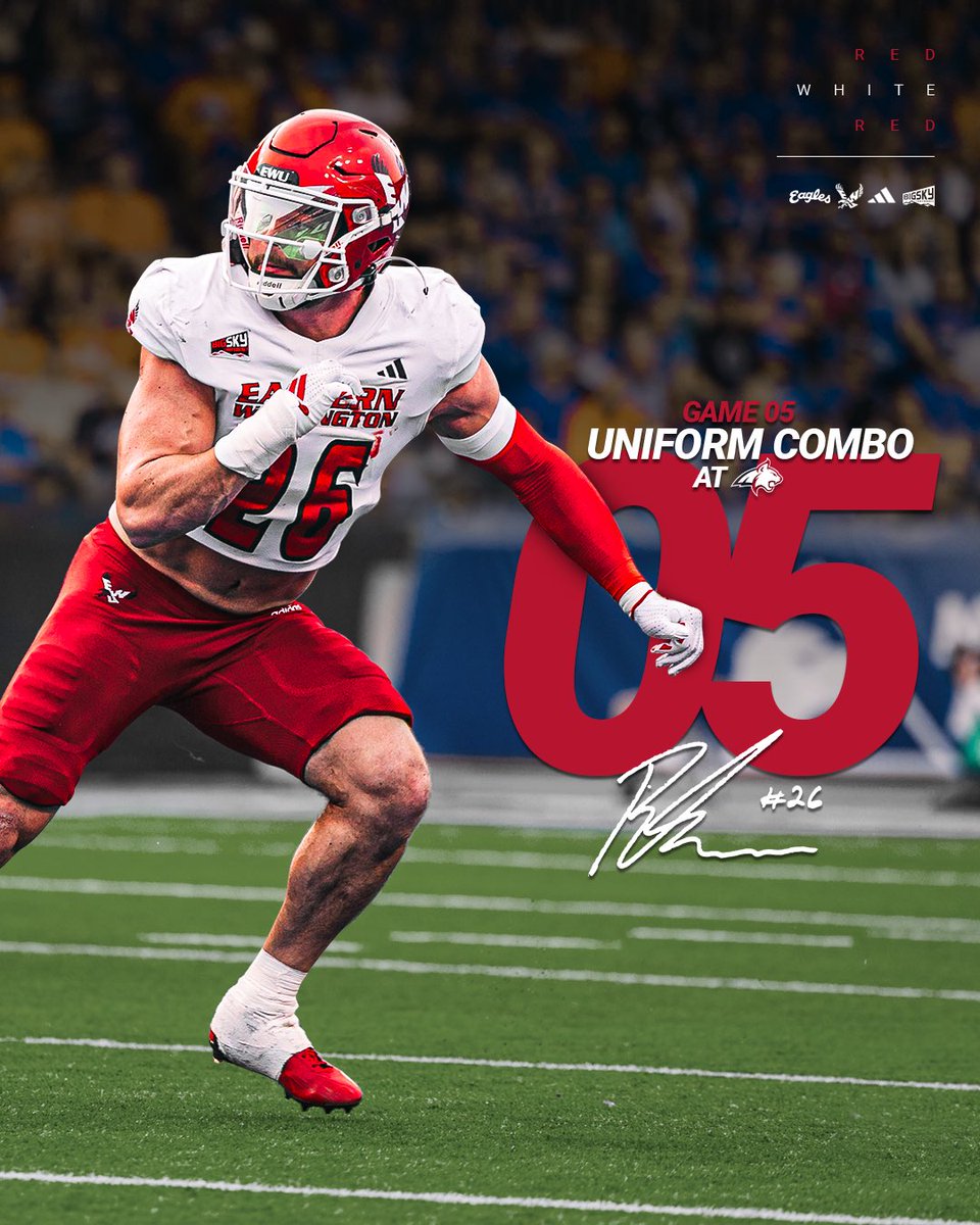 EWUFootball's tweet image. Fitted for Bozeman 🧳

#GoEags #EKG