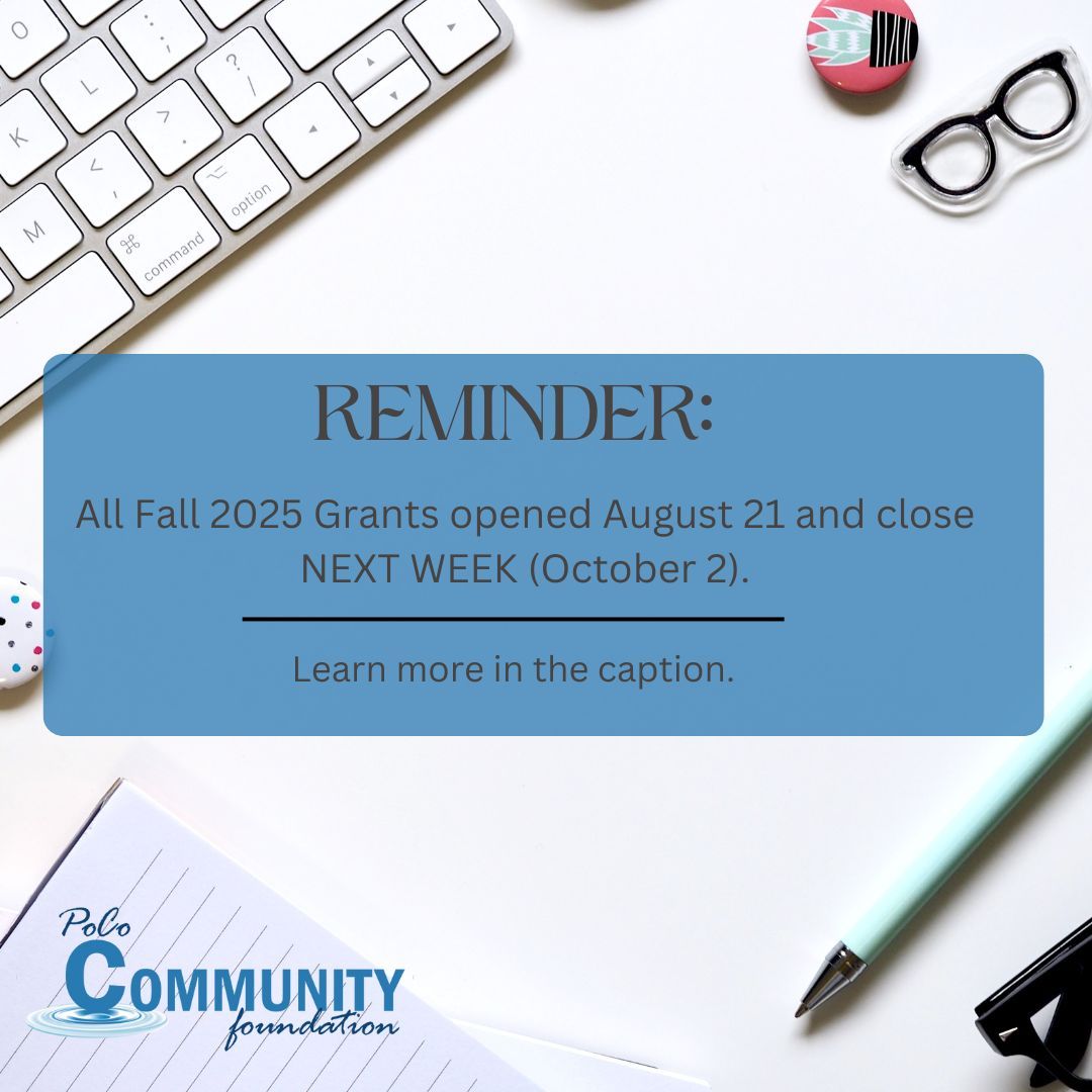 Time is running out! PoCo Community Foundation grants close Oct 2. Apply now for PCCF, TSLF &amp; CCD grants (Capacity, Initiative, Professional Development &amp; Project).

Details: pocofoundation.com

In partnership with @PortCoquitlam