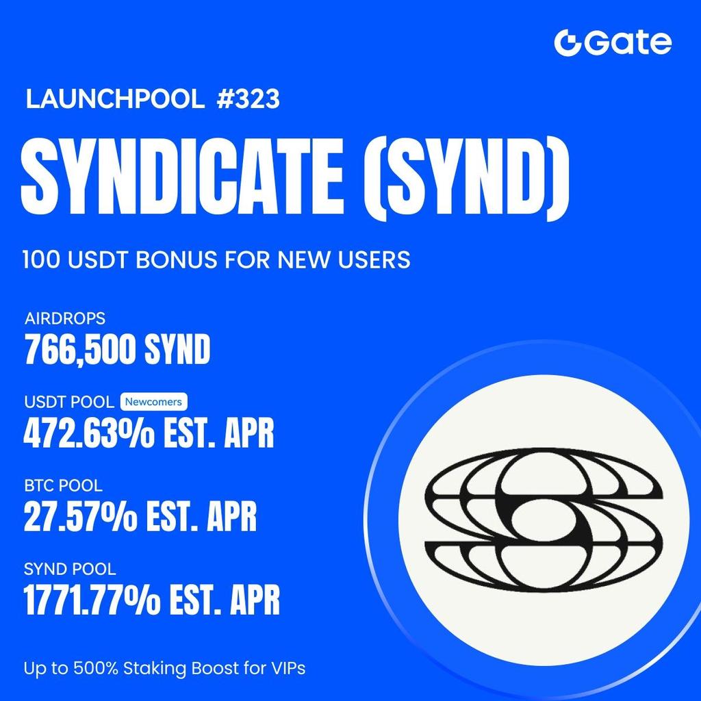 khdotsh's tweet image. 🚀 SYND is now LIVE on Gate.io!
✨ Launchpool #323 → Stake &amp;amp; earn SYND rewards
💸 Simple Earn → Lock &amp;amp; enjoy passive income
📢 Ann: gate.com/announcements/…
📢 Ann: gate.com/announcements/…
🔗 Event: gate.com/launchpool/389…
Join: gate.com/signup/AwMQUV8M
#SYND