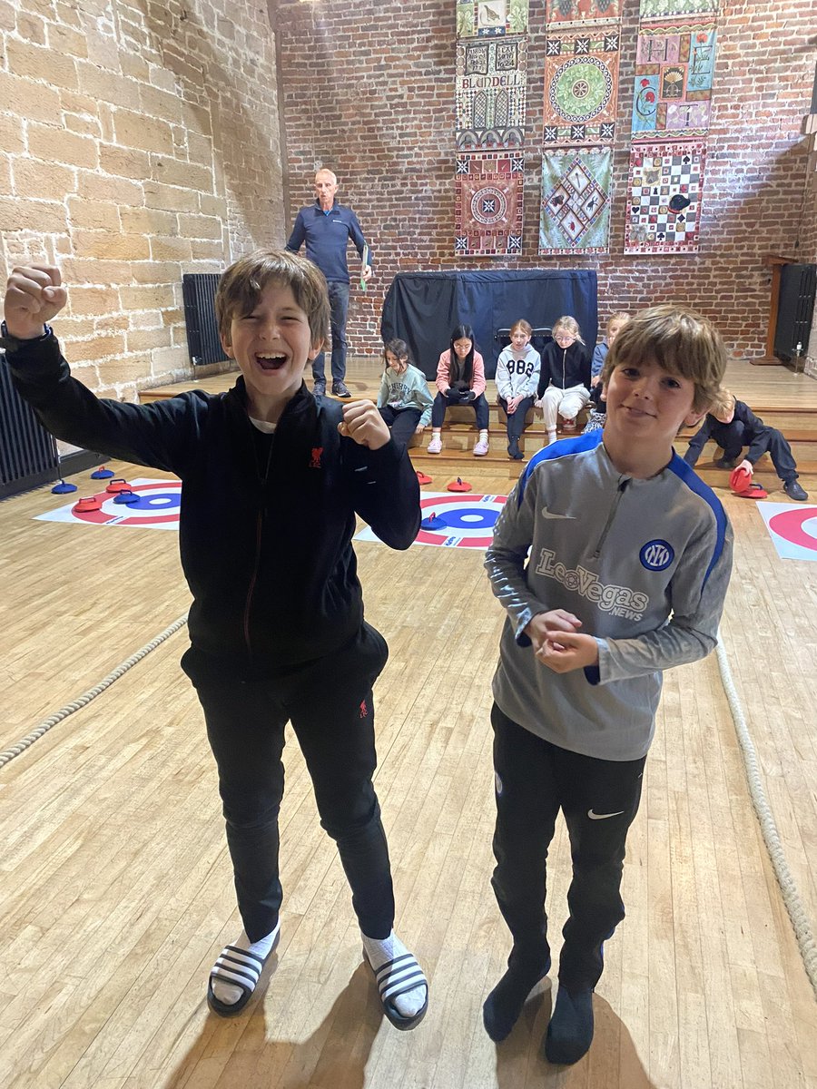 Sudleyprimary's tweet photo. From Jacob’s Ladder to the night line, with curling and low ropes in between… what a busy and brilliant day! 👏 https://t.co/G248CwqYjL