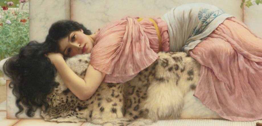 pmamtraveller's tweet photo. the women of John William Godward. https://t.co/8Ye4mwjXm2