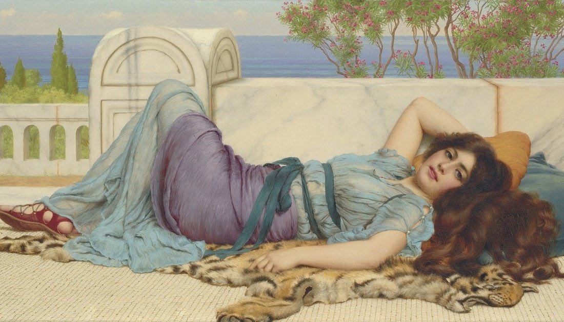 pmamtraveller's tweet photo. the women of John William Godward. https://t.co/8Ye4mwjXm2