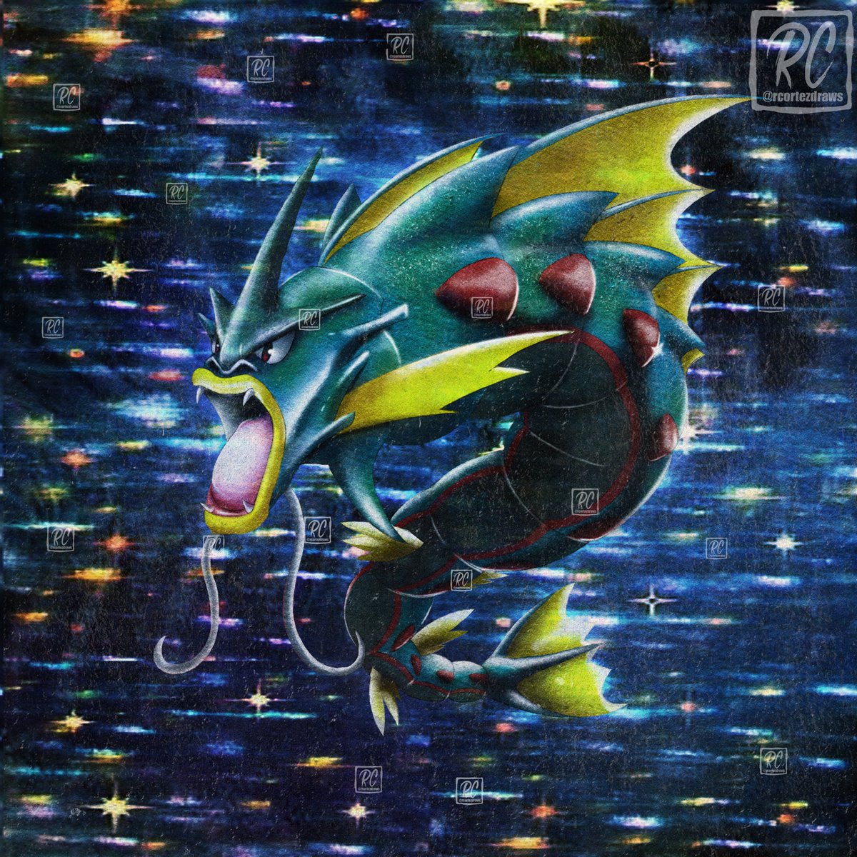 Shiny Mega Gyarados #Pokemon