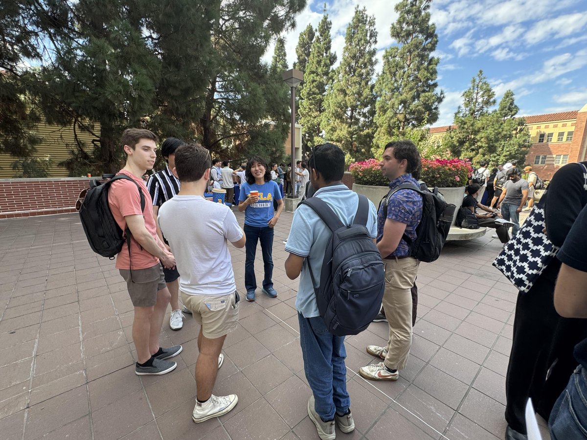 UCLAengineering's tweet image. Congratulations to all of our new graduate Bruin engineers! We loved meeting you at the Grad Student Orientation earlier this week. Welcome to @UCLA and the @UofCalifornia! #uclabound #engineerchange #gobruins