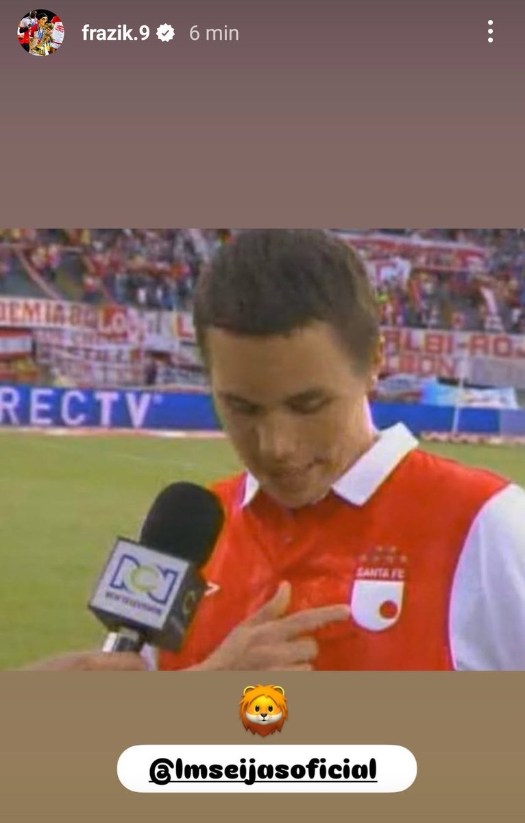 La historia que publicó Frasica en Instagram lo dice todo. ¡Qué grande siempre, Omar Fernández!