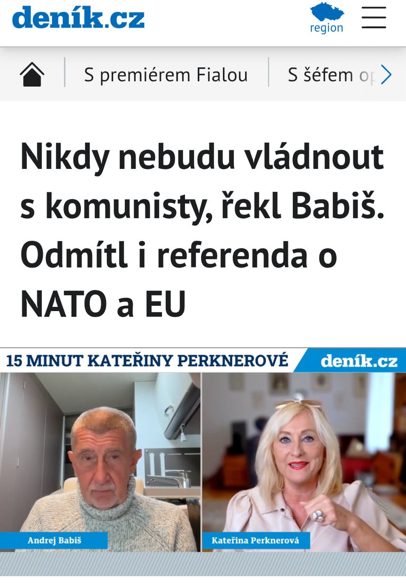 AlexandrMitrofa's tweet image. To je ten pán, který postupně říkal, že:
✔️do politiky nikdy nevstoupí
✔️bude na volební kandidátce na posledním místě
✔️nechce být premiérem
✔️nemá nic společného s Čapí hnízdem
✔️nechce být prezidentem
✔️pokud nebude prezidentem, odejde z politiky
Lidi, věřte mu, naivové! 😂