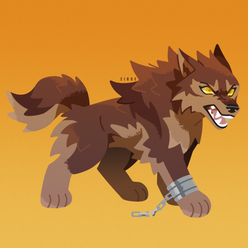 Zi_boe's tweet photo. Lineless chibi commissions for @AurumHound  &amp; @Kazeuun 
#chibi #pagedoll #lineless #wolf https://t.co/yhwu8zrM7z