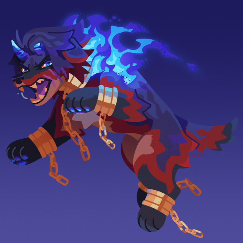 Lineless chibi commissions for <a href="/AurumHound/">AurumHound</a>  &amp; <a href="/Kazeuun/">Kazeun</a> 
#chibi #pagedoll #lineless #wolf