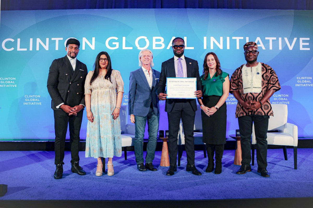 Delyorkgroup's tweet photo. Day 1 at #CGI2025: From President Clinton’s powerful call to action to high-impact partnerships with global leaders, our Re-Skill Africa commitment is gaining serious momentum. https://t.co/fhuAvSw83W