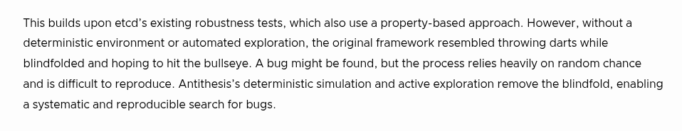 Antithesis tweet media