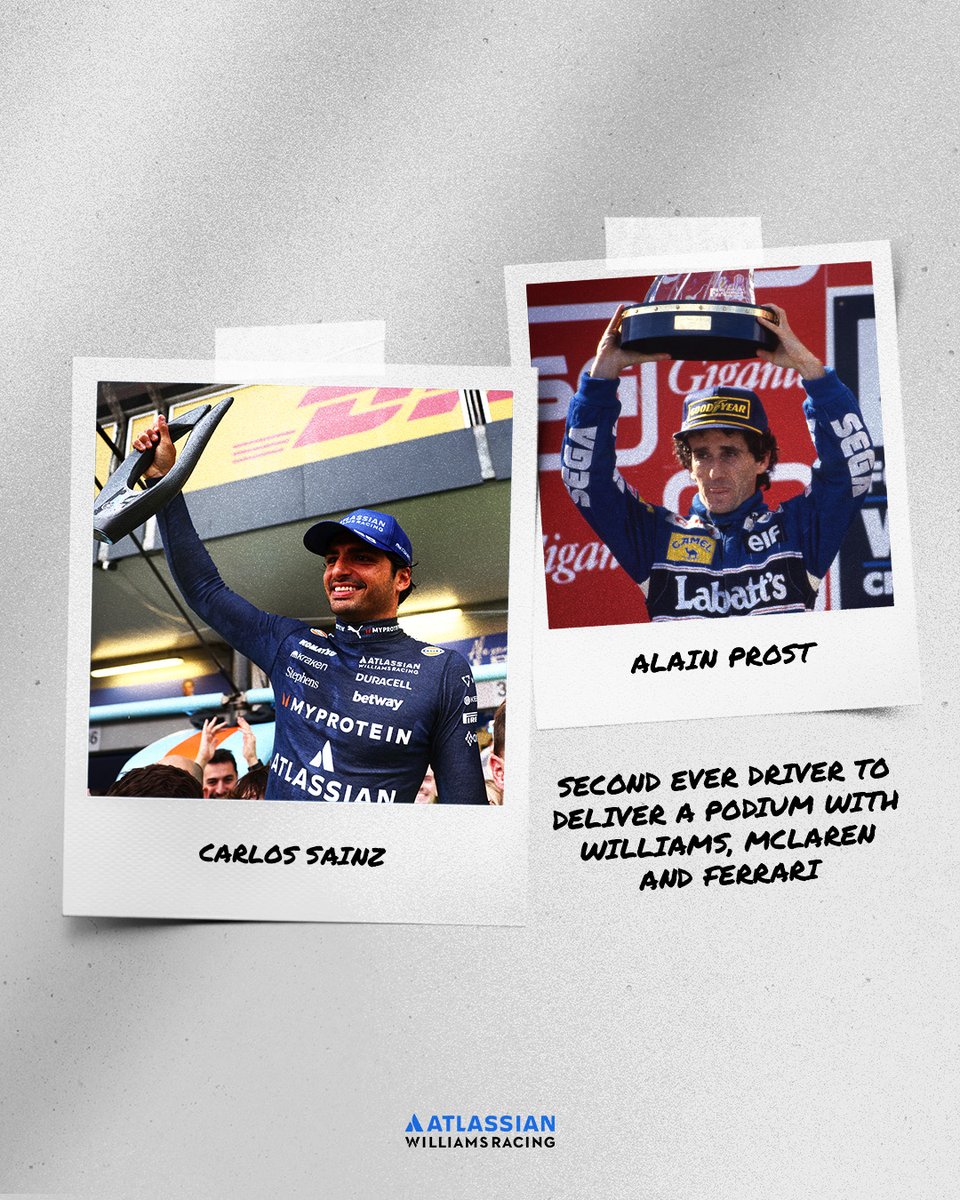 In good company, Carlos 🤝