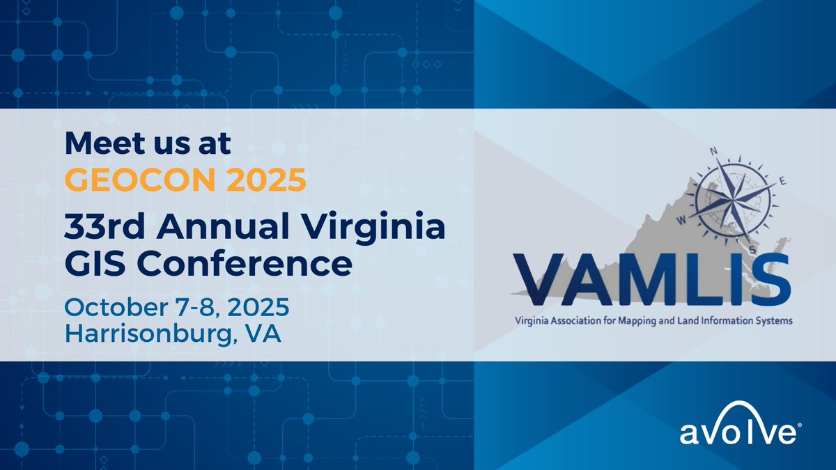 avolvesoftware's tweet image. We will be at #GEOCON2025 next month! Stop by our table to see embedded @Esri ArcGIS brings spatial intelligence to #planreview, saving time & enabling faster, more accurate decisions. We can't wait to connect!
#GovTech #DigitalTransformation #innovation #FutureofWork