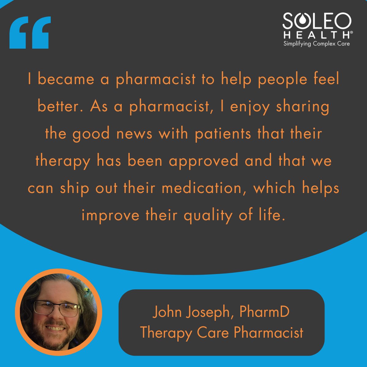 soleohealth's tweet image. Today on World Pharmacist Day, we celebrate the dedicated pharmacists who work tirelessly to improve patient care.

#WPD2025 #SoleoHealthPharmacists #SimplifyingComplexCare #SpecialtyPharmacy