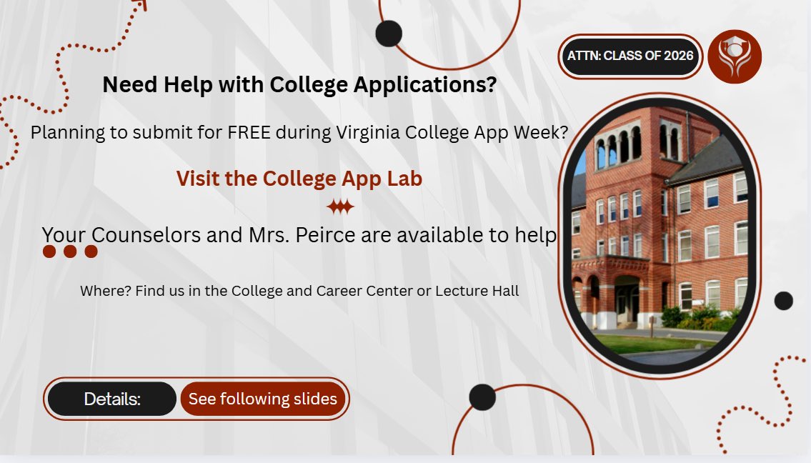 HHS Student Services tweet media