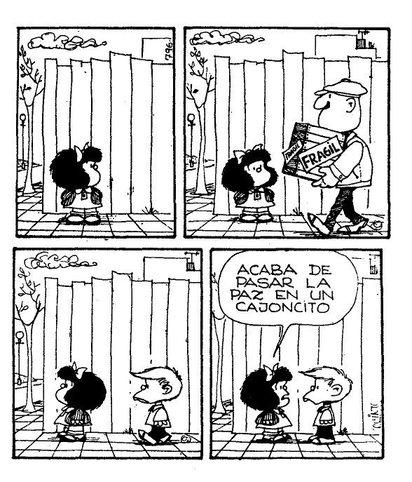Paz 

#MafaldaQuotes