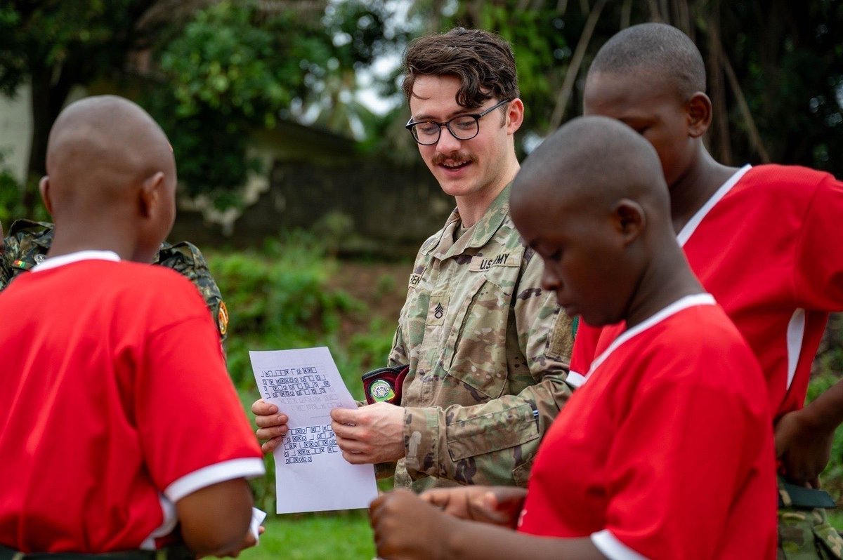 When Chanson Benjamin started law school at the University of Minnesota, he didn't expect to trade Twin Cities for Côte d’Ivoire.

<a href="/USArmyReserve/">U.S. Army Reserve</a> SSG Benjamin, part of the <a href="/SETAF_Africa/">U.S. Army Southern European Task Force, Africa</a> civil affairs battalion, spent the year translating as his team’s primary French interpreter.