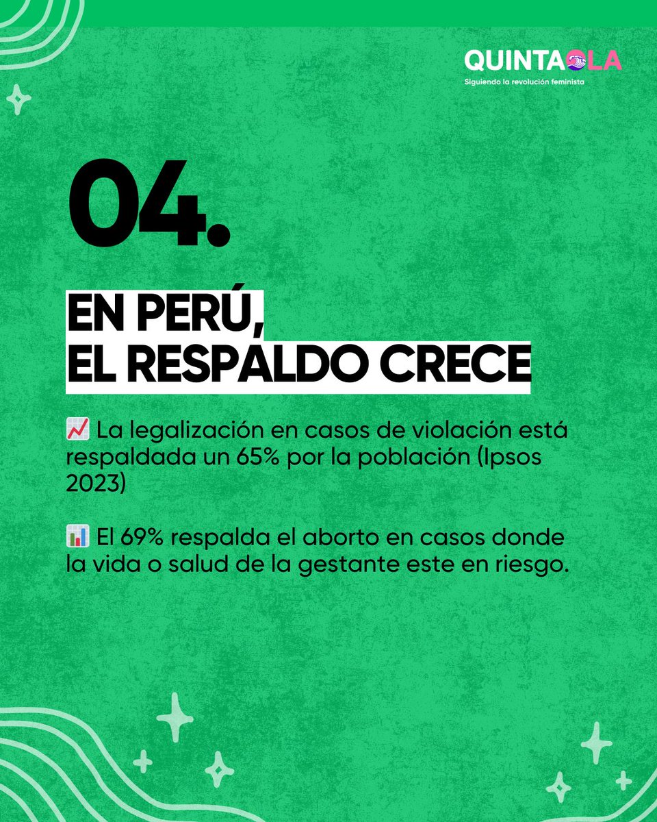 💚 Este #28S Ysmary, integrante del #CCAJ de Quinta Ola, nos recuerda que despenalizar y legalizar el aborto salva vidas al garantizar procesos seguros. 

🔥Es momento de hablar el aborto como un tema de salud pública y derechos humanos.