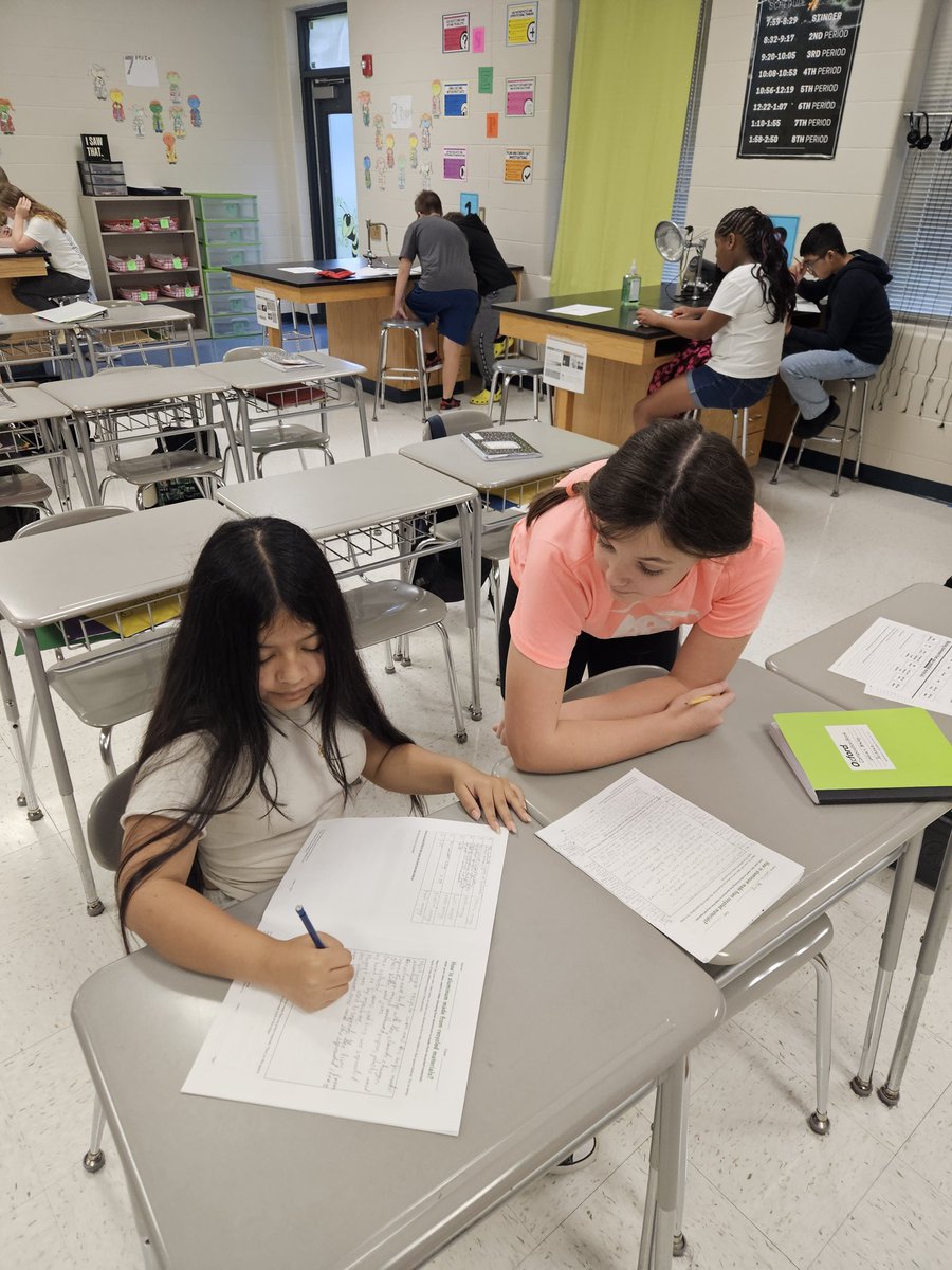 wbms_webb's tweet image. How can recycling save energy? The 6th grade students @wbmsboro are researching recycled vs non-recycled materials...