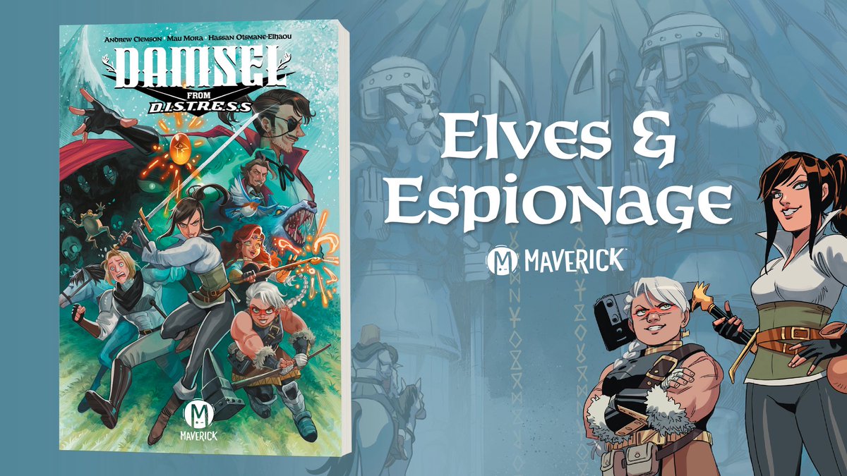 Damsel is getting a release in February from <a href="/MadCaveStudios/">Mad Cave Studios</a> via their Maverick line! 

comicon.com/2025/09/25/exc…