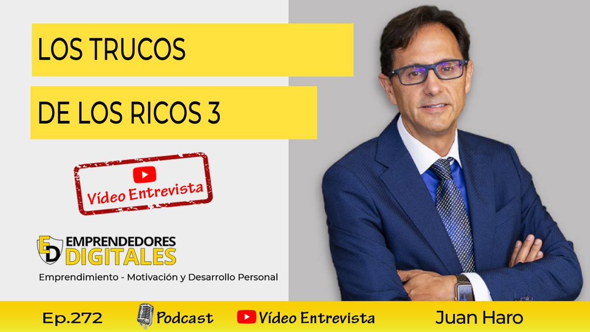 José Miguel García (@josemiguelmkd) on Twitter photo 100 Trucos para Vivir Mejor y Disfrutar de la Vida – Los Trucos de los Ricos 3 @JuanHaro #EmprendedoresDigitales blgs.co/35TLHo 100 Trucos para Vivir Mejor y Disfrutar de la Vida – Los Trucos de los Ricos 3 @JuanHaro #EmprendedoresDigitales blgs.co/35TLHo