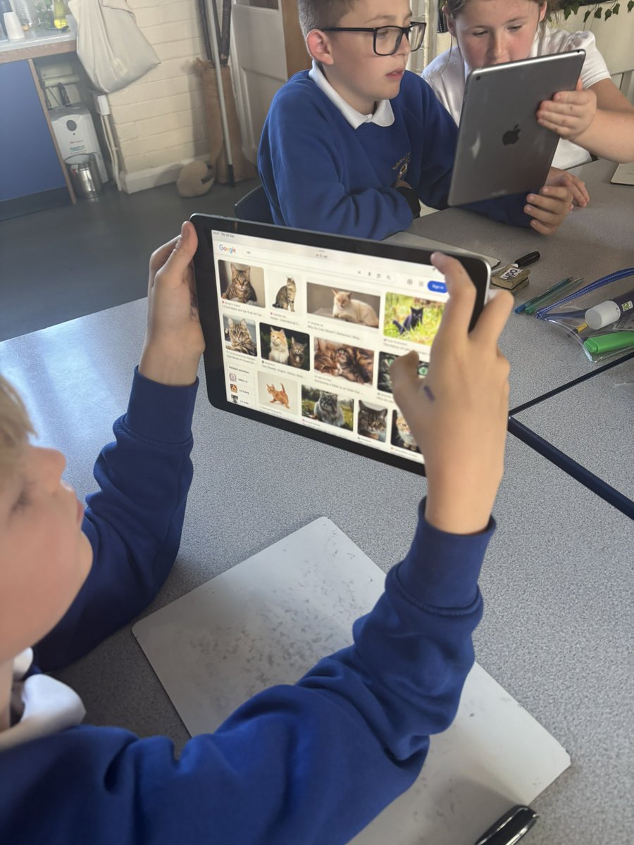 stjosephskly's tweet image. Oak class are fine tuning their digital skills. They learnt today to refine their searches—by selecting safe results, adding details, and trying new keywords—empowers them to find accurate, age-appropriate information online. 💡🌐 #SJKcomputing #OakClass