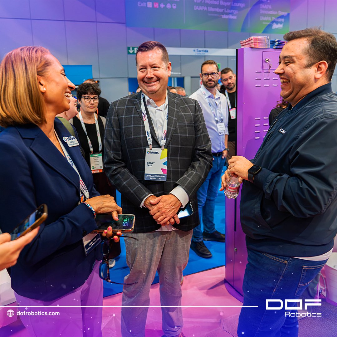 dofrobotics's tweet image. ✨ Day 3 brought our journey at IAAPA Expo Europe 2025 to an inspiring close. From every conversation to every smile, these past three days have been truly special. 💙

🙏 Thank you to everyone who visited us! Your energy inspires our passion to keep innovating and creating…