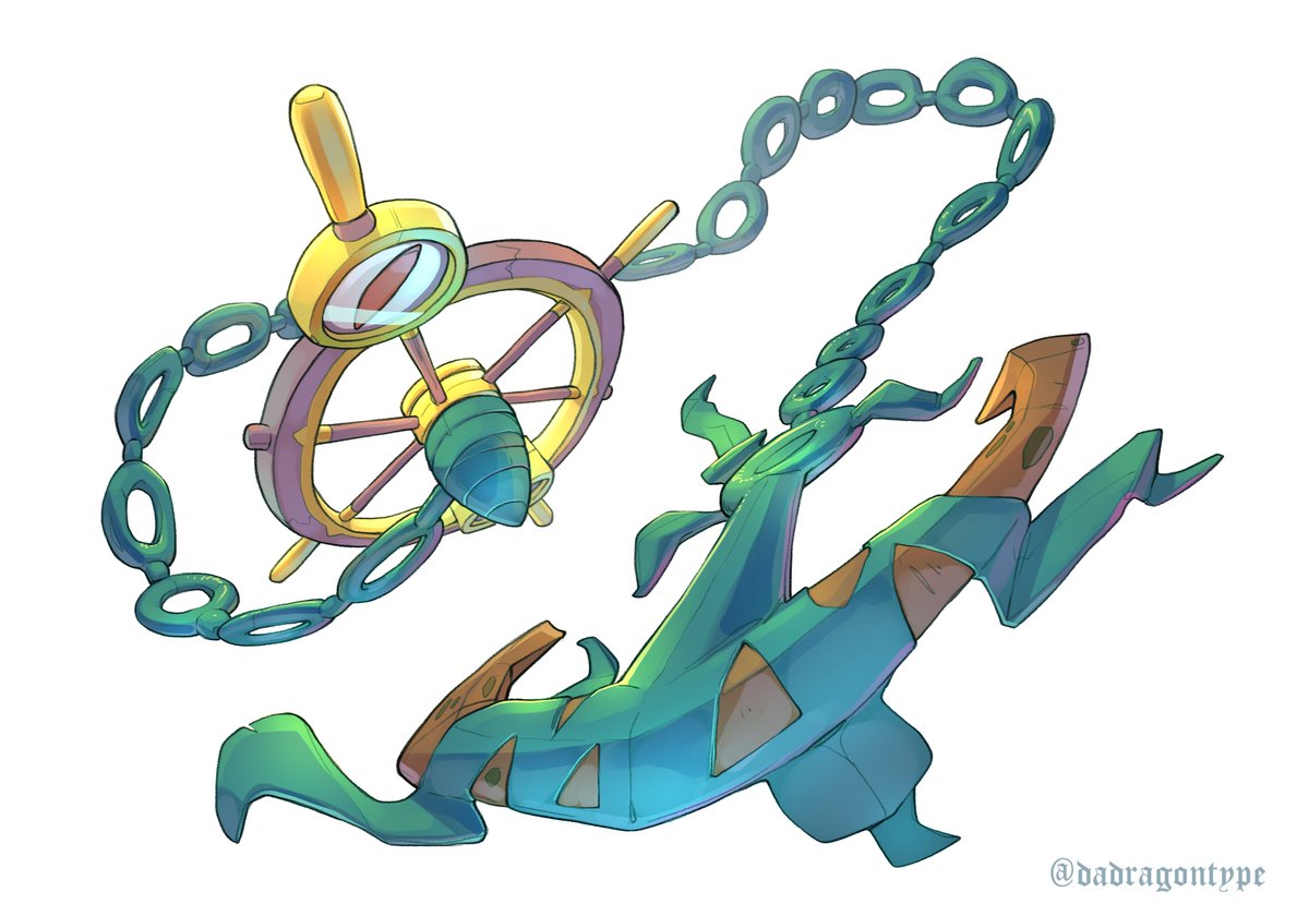 dadragontype2's tweet image. Dhelmise! Sketch comm for @ADithern.
Any Wailords around? 👀