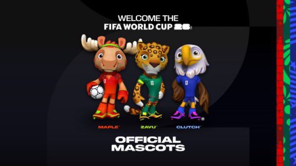 Voici les mascottes de la Coupe du monde 2026 au Canada, États-Unis et Mexique. Qu’en pensez-vous?