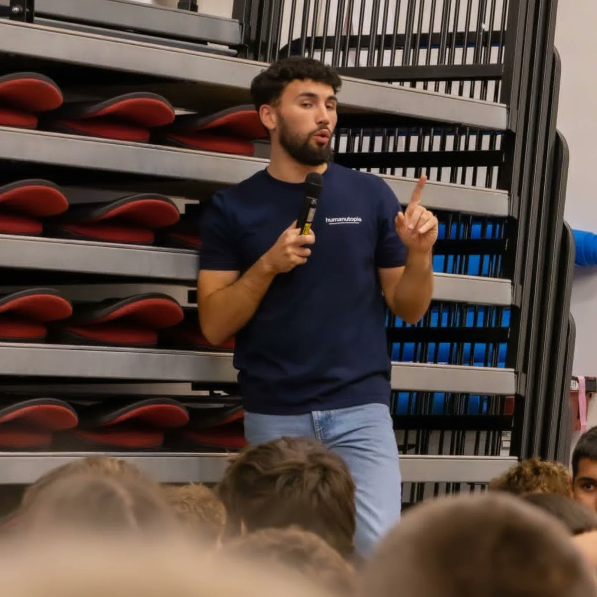 A huge thank you to <a href="/humanutopia/">humanutopia</a> for spending the day with our Year 10 students at Oasis Academy Mayfield! Today’s workshop was packed with powerful messages and activities. #Humanutopia #StudentEmpowerment #RaisingAspirations #kind #proud #determined