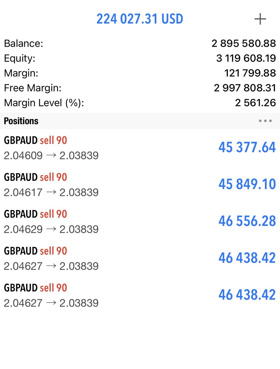 I literally told you guys at the beginning of the week I was going to make $250,000 this week….

I even shared the trade … 

Finally broke the two week losing streak