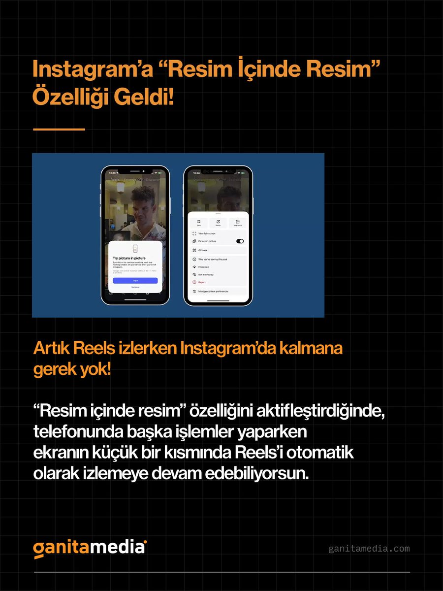 #Instagram’a resim içinde resim özelliği geldi!📱