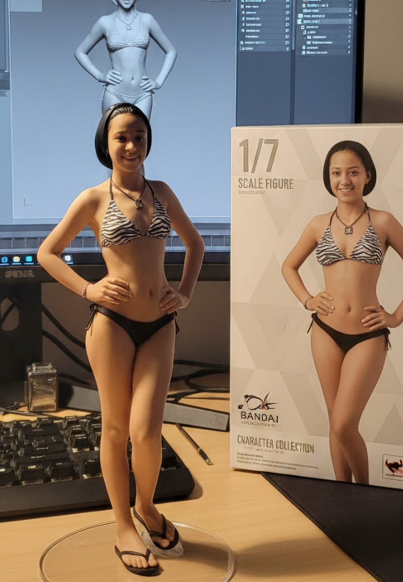 Así se ve mi hermana con AI