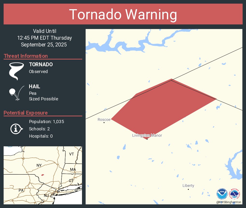 NWS Tornado tweet media