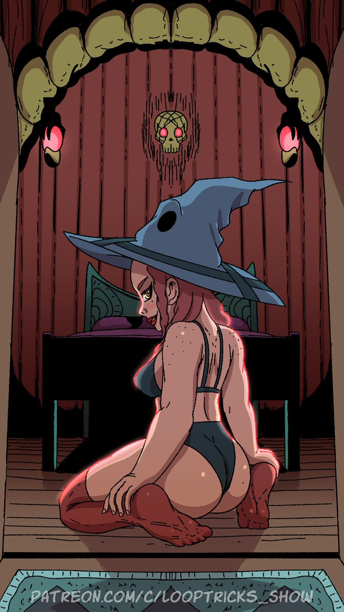 Loop_Tricks's tweet image. Just for reading the webcomic at the link in the image, each chapter will come with a downloadable gift for Patreon members at levels 5 and 10. For those who are not on Patreon, chapters will be published every two weeks on Webtoon
#webcomic #GL #witch #digitalart  #ilustration