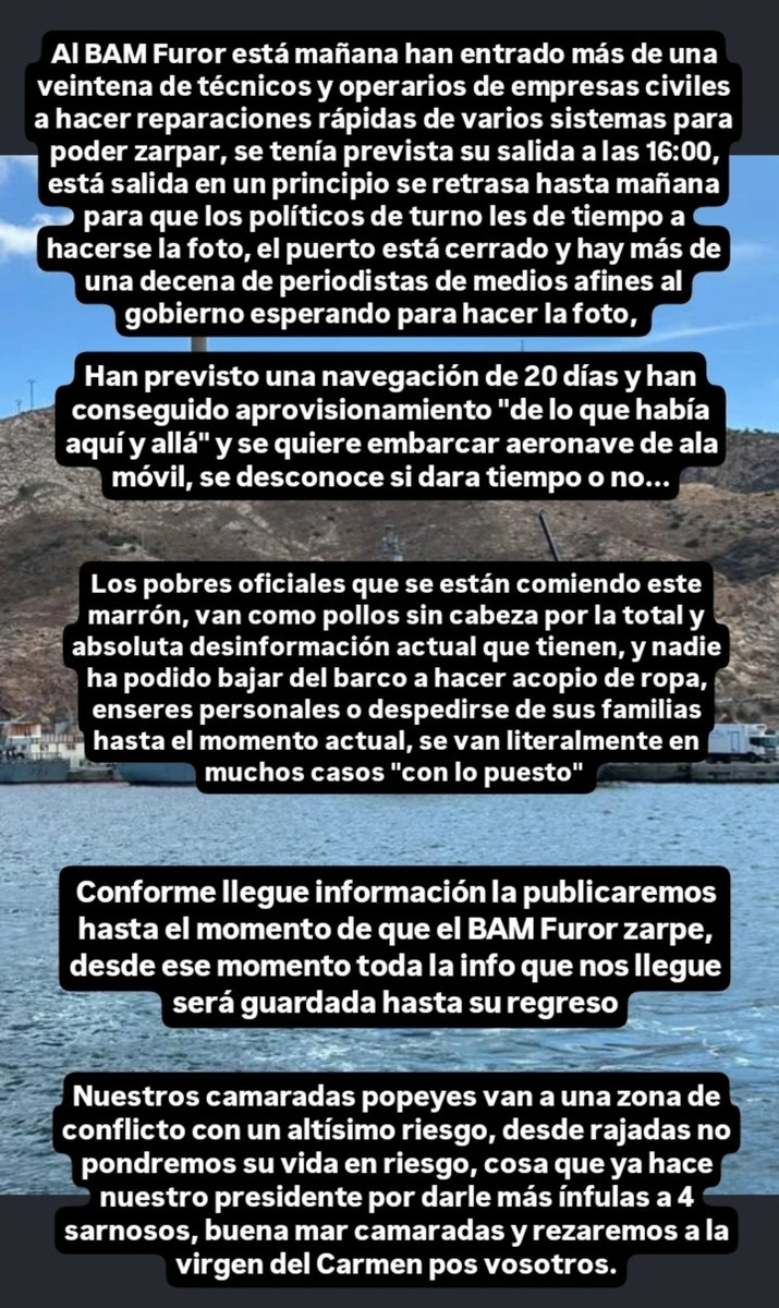 RajadasTacticas's tweet photo. Buena mar, marinos https://t.co/BA2Ud7EjSt