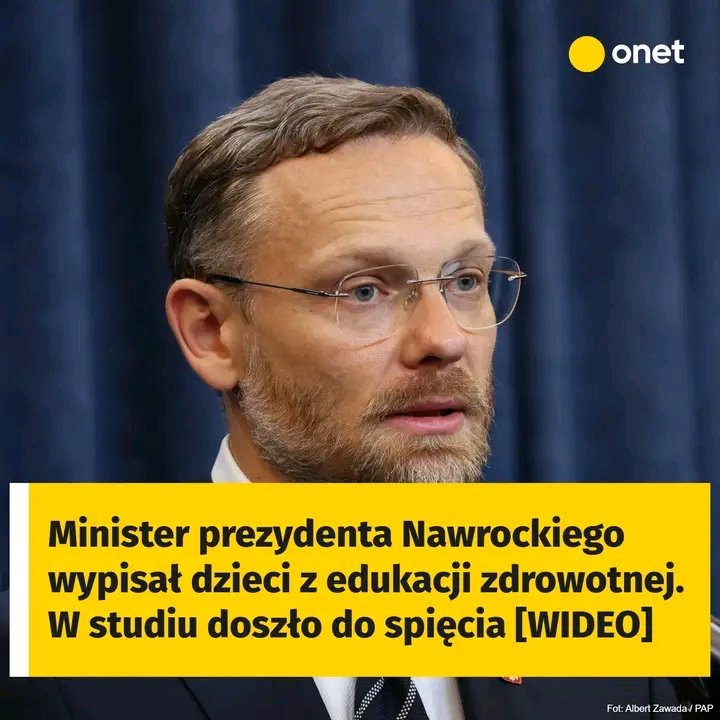 Gość, który na szpital w którym nie przyjęto żadnego pacjenta wydał 30 mln, z pewnością zna się na edukacji zdrowotnej.