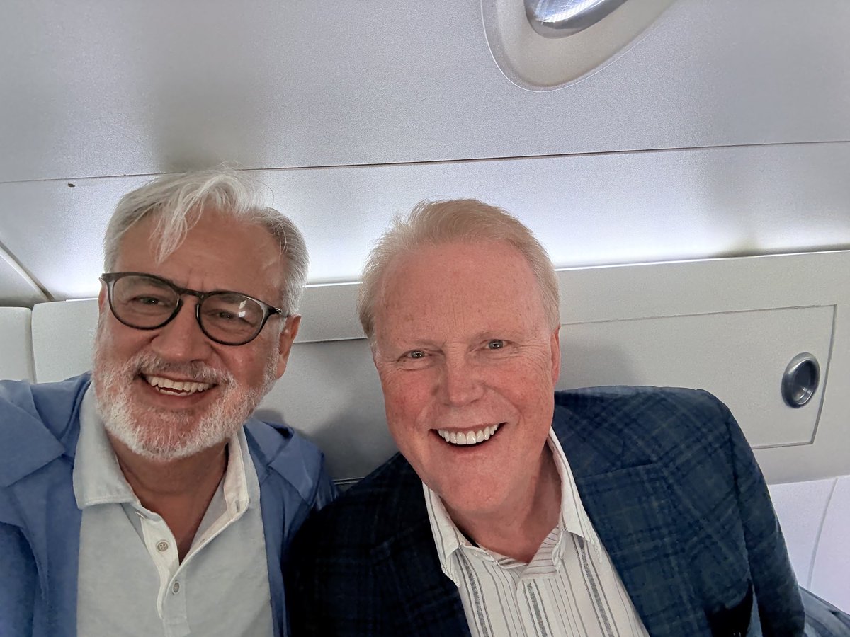 “After a year, I found my good friend Bishop Hill on a flight. What a great journey we have had together! Four years in World Missions and eight years on the Executive Committee, and we’re still going strong! 😅” #cogwm #cogtn #timhill