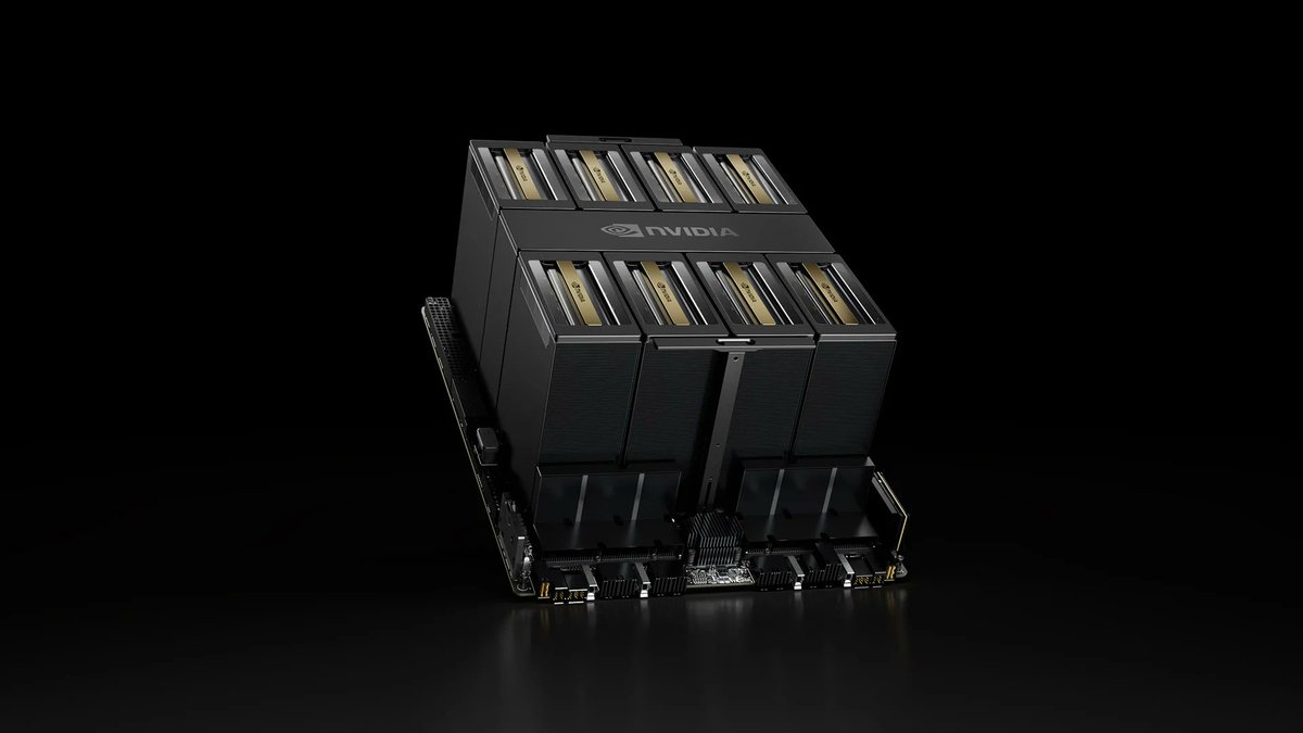 NVIDIAAIInfra's tweet photo. 📣 The #NVIDIAHGX B200 is revolutionizing accelerated computing by unlocking unprecedented performance and energy efficiency. 

Compared to the HGX H100, the HGX B200 outperforms in environmental metrics, including reduced carbon intensity. 

✅ 24% reduction in embodied carbon emissions
✅ 15x more energy efficient for AI inference, results in 93% reduction in energy 

Read our tech blog to learn how HGX B200 reduces carbon emissions. ➡️ https://t.co/ELFT2no3tI

#ClimateWeekNYC