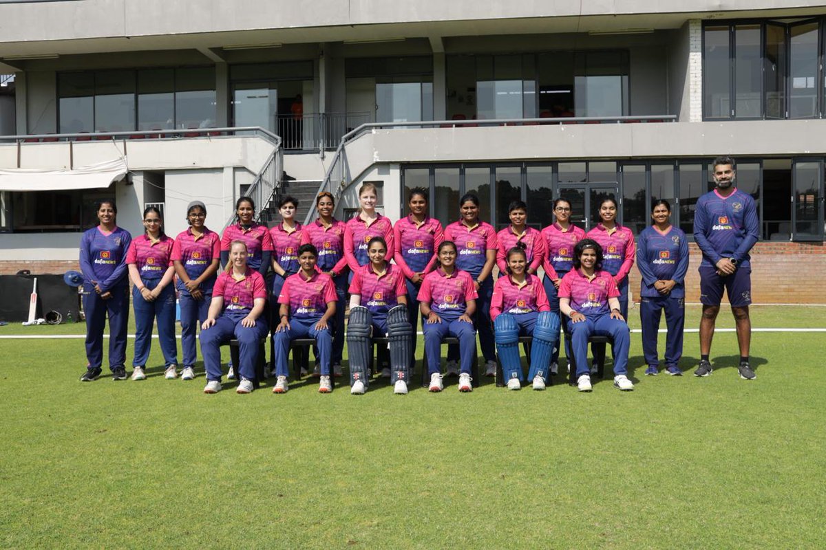 THE SQUAD!
We are set to make HISTORY tomorrow morning with our first-ever Women's ODI in Bulawayo
🇦🇪🤩