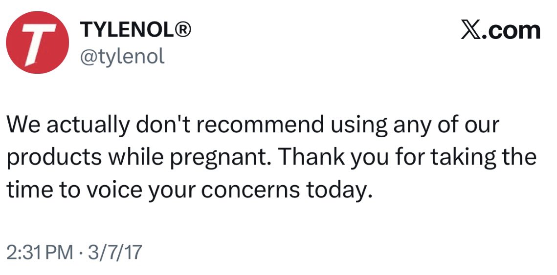 sweetcarolinatv's tweet image. Let’s see what Tylenol has to say.