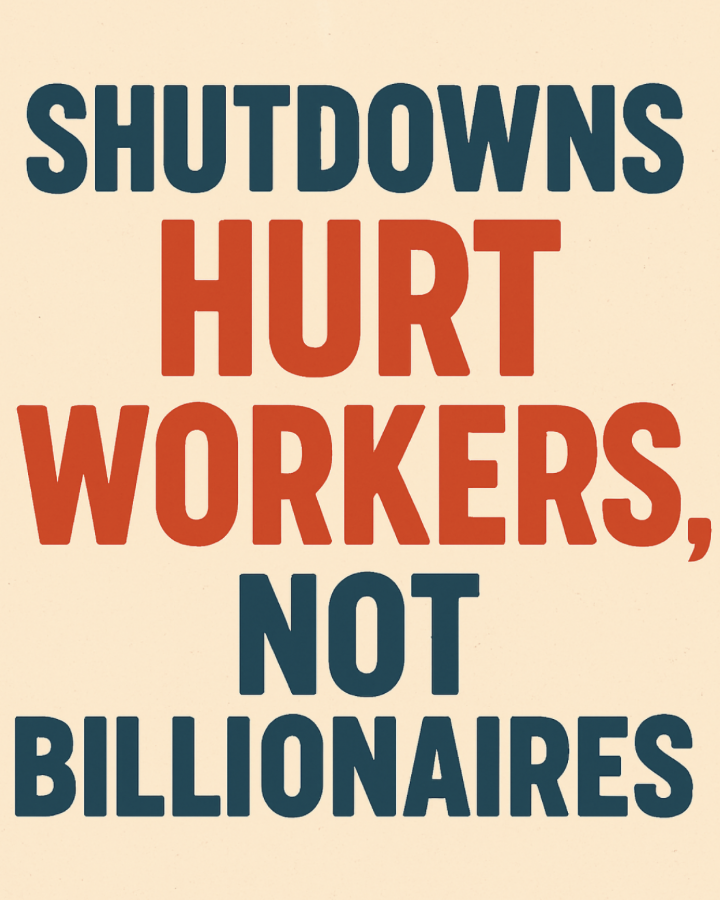 MTMegaphone's tweet photo. Another government shutdown looming, and working families will be the ones to pay the price–and that’s on top of the layoffs, healthcare cuts, and revoked education funding that Congress has already passed. https://t.co/MJbLDUJG1T