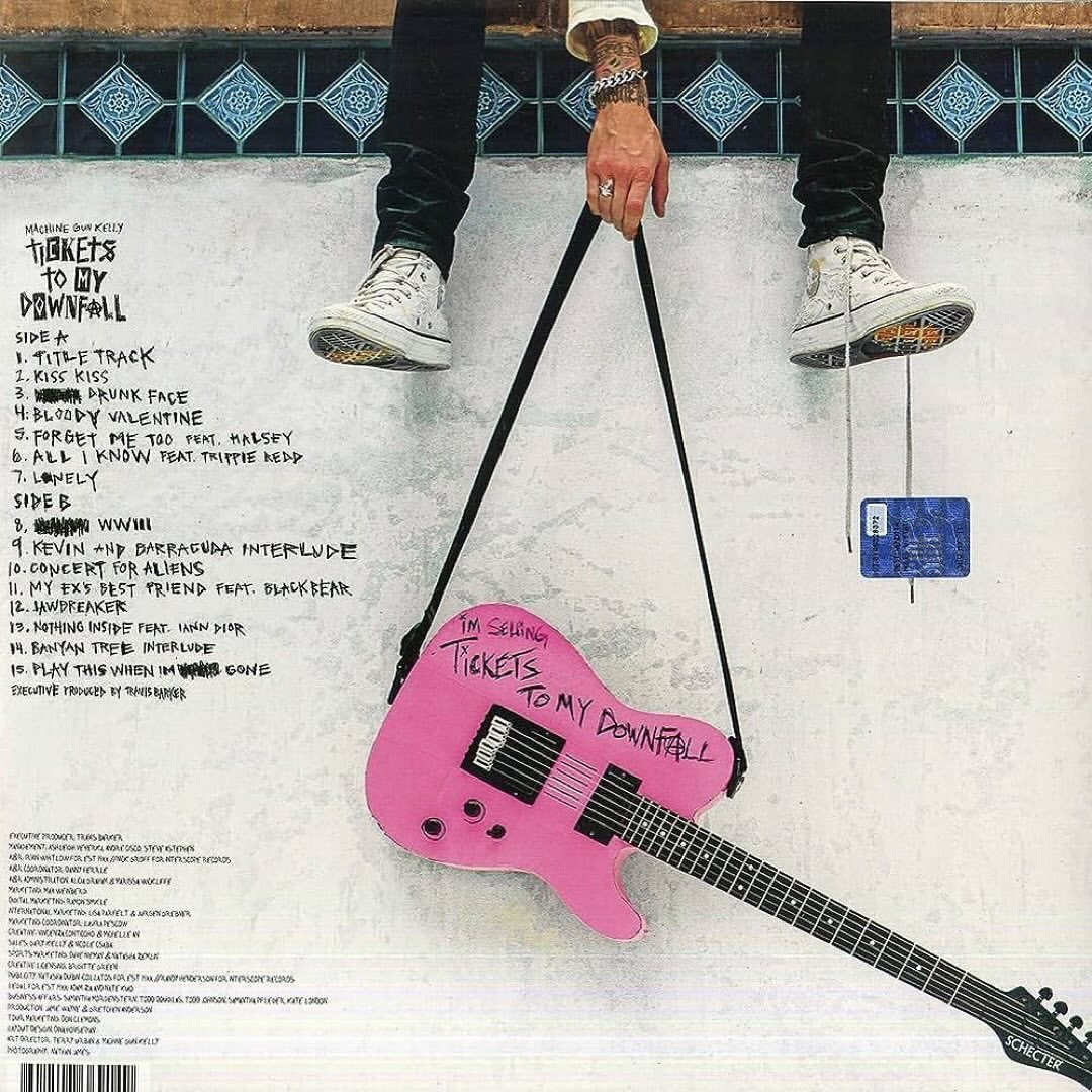 On this day in 2020, mgk released his pop-punk album 'Tickets To My Downfall' 🎸

Executive produced by Travis Barker, the album landed mgk his first No. 1 album on the Billboard 200 chart. Favorite tracks?